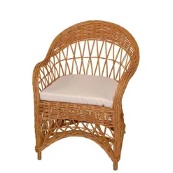 Rattansessel Honigfarben Swington