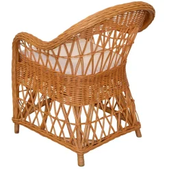 Rattansessel Honigfarben Swington