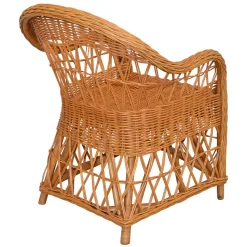 Rattansessel Honigfarben Swington