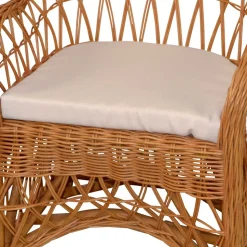 Rattansessel Honigfarben Swington