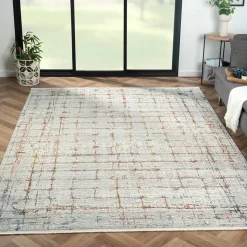 Rechteckiger Teppich Lionel