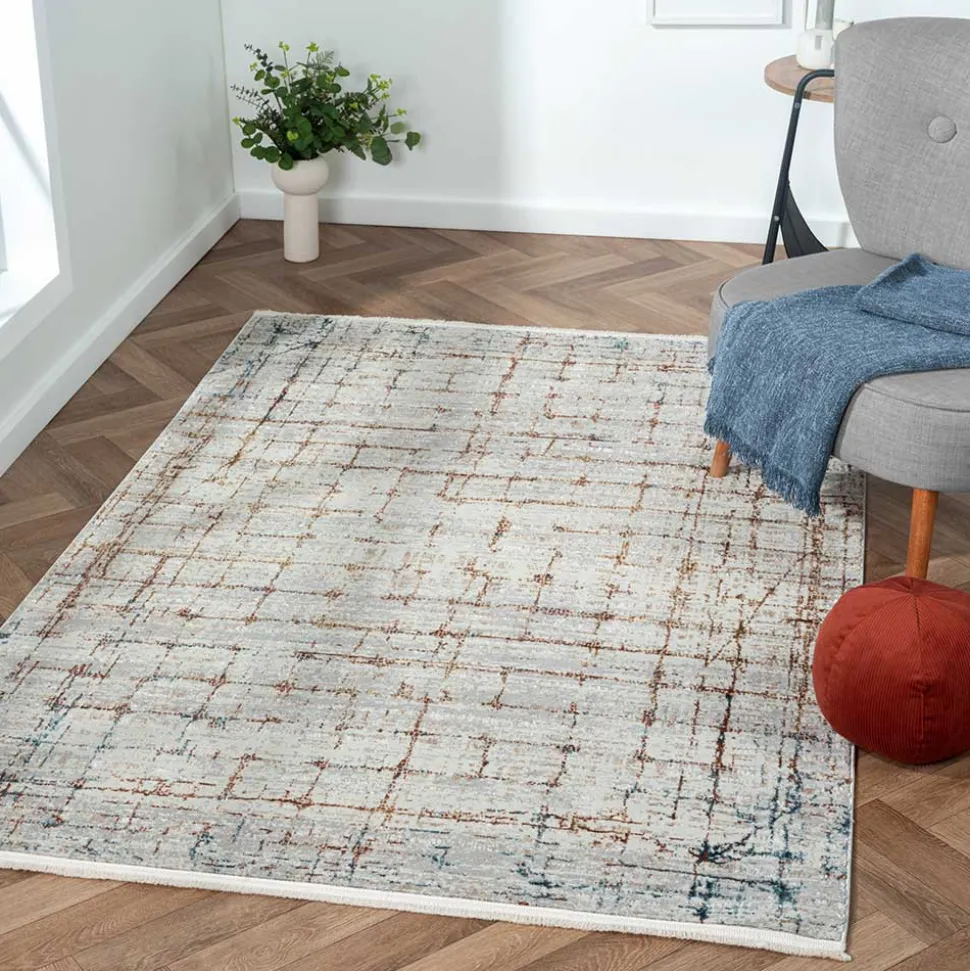 Rechteckiger Teppich Lionel