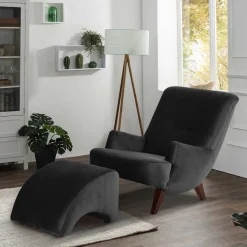 Relaxfernsehsessel schwarz Vreneta