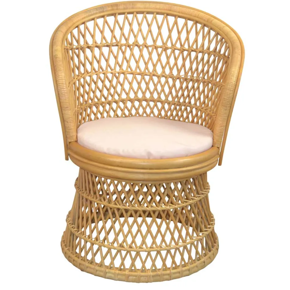 Retro Rattan Sessel Adendro
