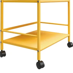 Rollbarer Metall Serviertisch Glise