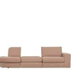 Rosa Dreisitzer Couch Oktamian