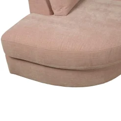 Rosa Dreisitzer Couch Oktamian