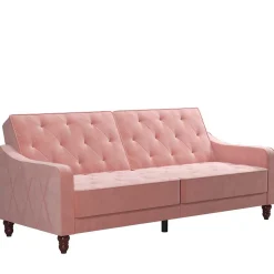 Rosa Klappsofa Clienta