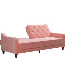 Rosa Klappsofa Clienta