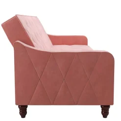 Rosa Klappsofa Clienta