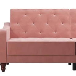 Rosa Klappsofa Clienta