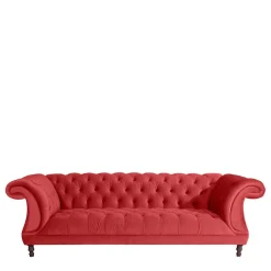 Rote Dreisitzer Couch Akper