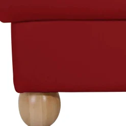 Roter Beistellhocker Claudira