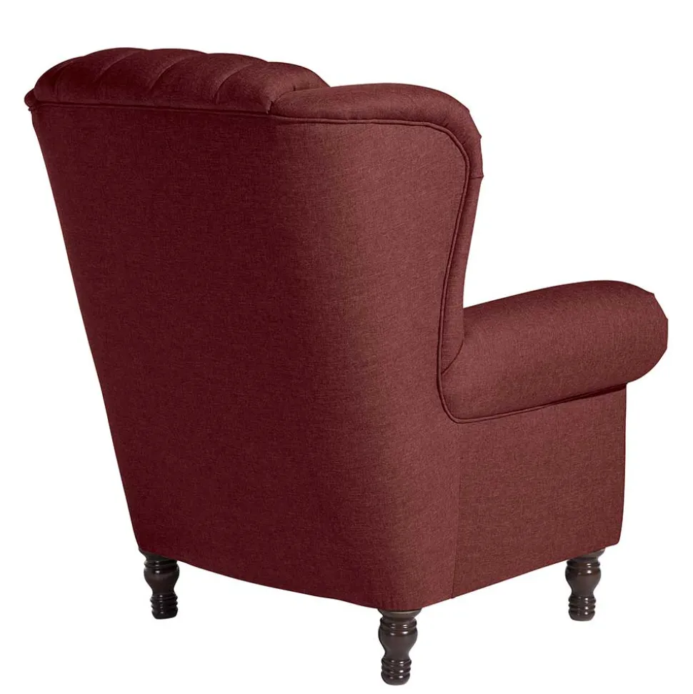 Roter Wohnzimmer Sessel Idena