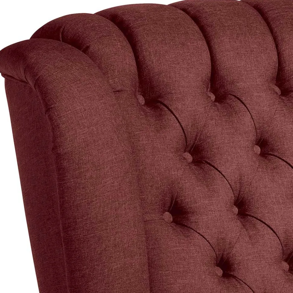 Roter Wohnzimmer Sessel Idena