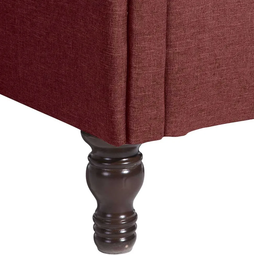 Roter Wohnzimmer Sessel Idena
