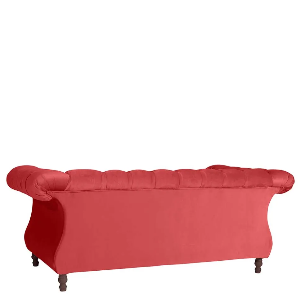 Rotes Zweier Sofa Akper