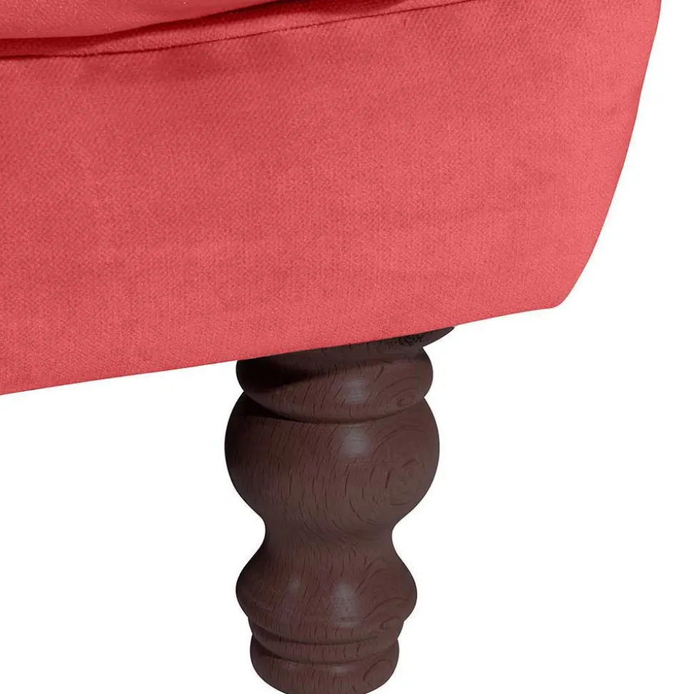 Rotes Zweier Sofa Akper