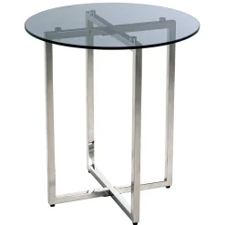 Runder Glastisch Badehma