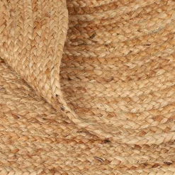 Runder Jute Teppich Arabico