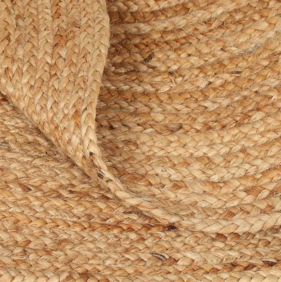 Runder Jute Teppich Arabico