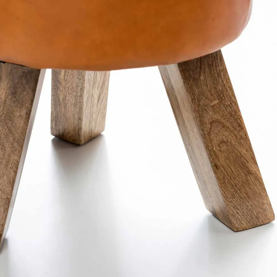 Runder Sitzhocker Evanuela