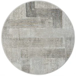 Runder Teppich modern Narissa