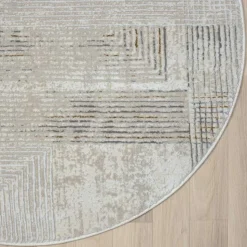 Runder Teppich modern Narissa