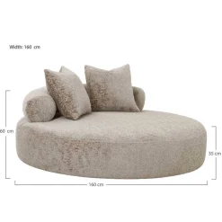 Rundsofa Nerella