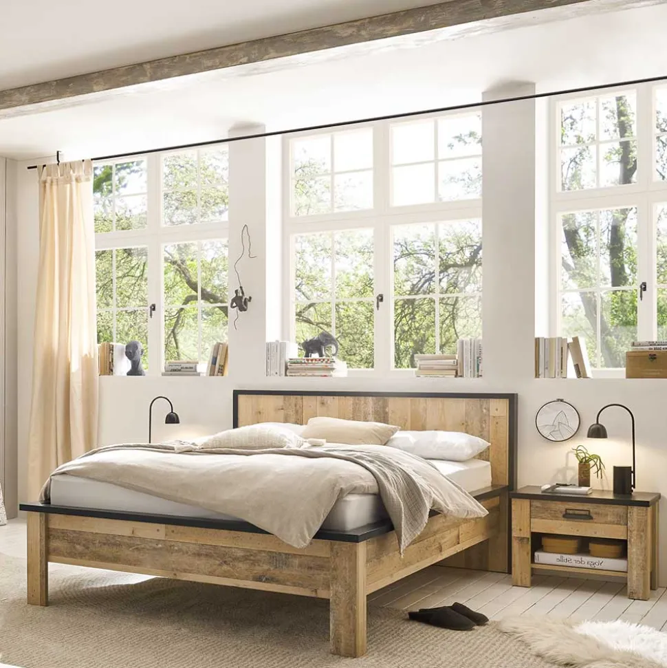 Rustikales Landhaus Bett Studiana
