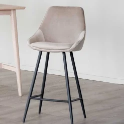 Samt Barstuhl Set Melona