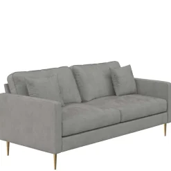 Samt Dreier Sofa Safda