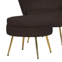 Samt Hocker Rivagos