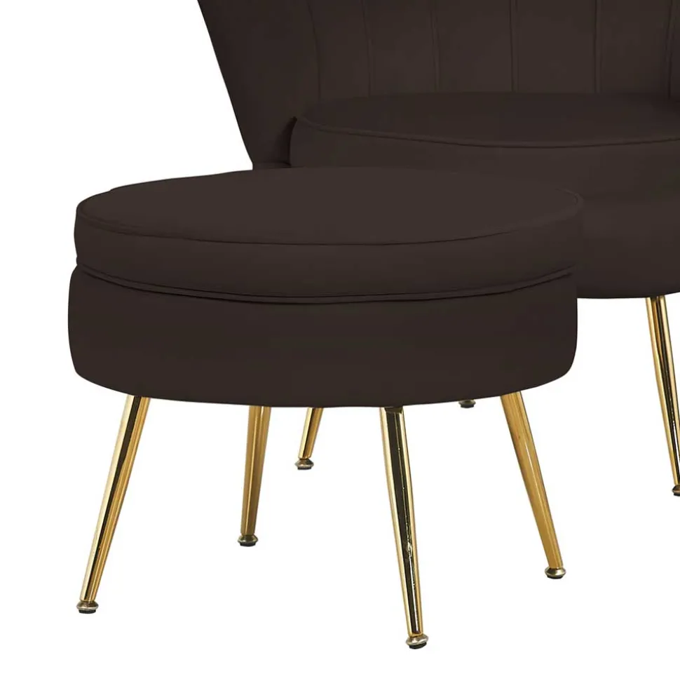 Samt Hocker Rivagos