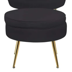 Samt Hocker Rivagos