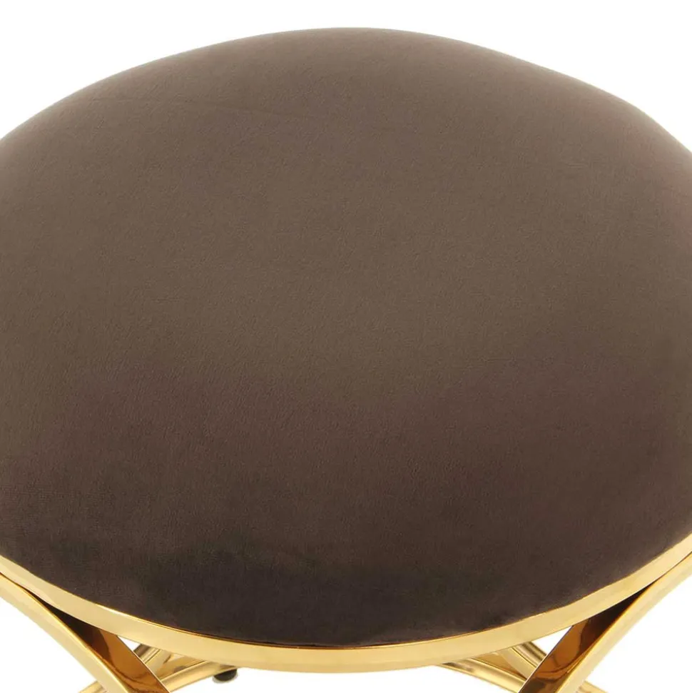 Samt Hocker Sektinus