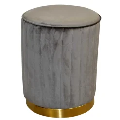 Samt Hocker Zenus