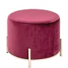 Samt Polsterhocker Jelanda