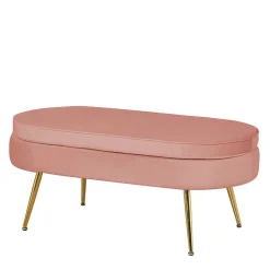 Samt Polsterhocker Vanessa