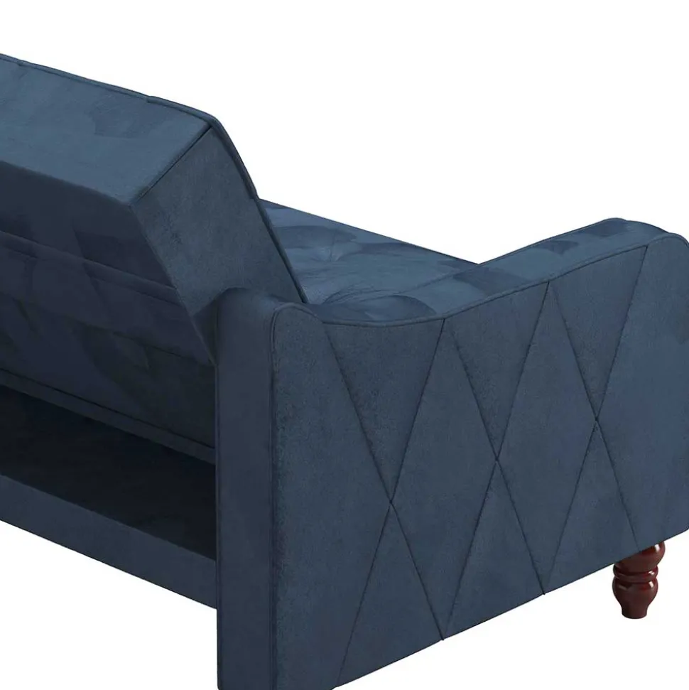 Samt Schlafsofa Ugo