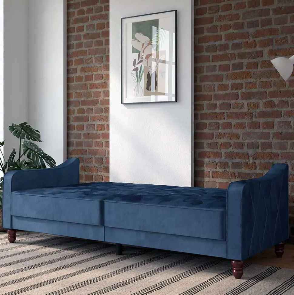 Samt Schlafsofa Ugo