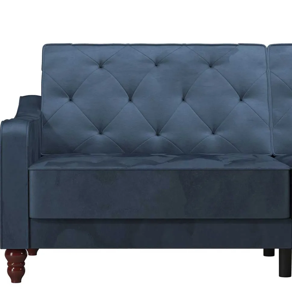 Samt Schlafsofa Ugo