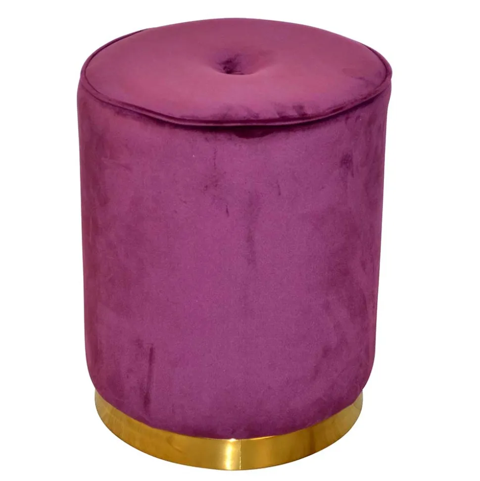 Samt Sitzpouf Yemla