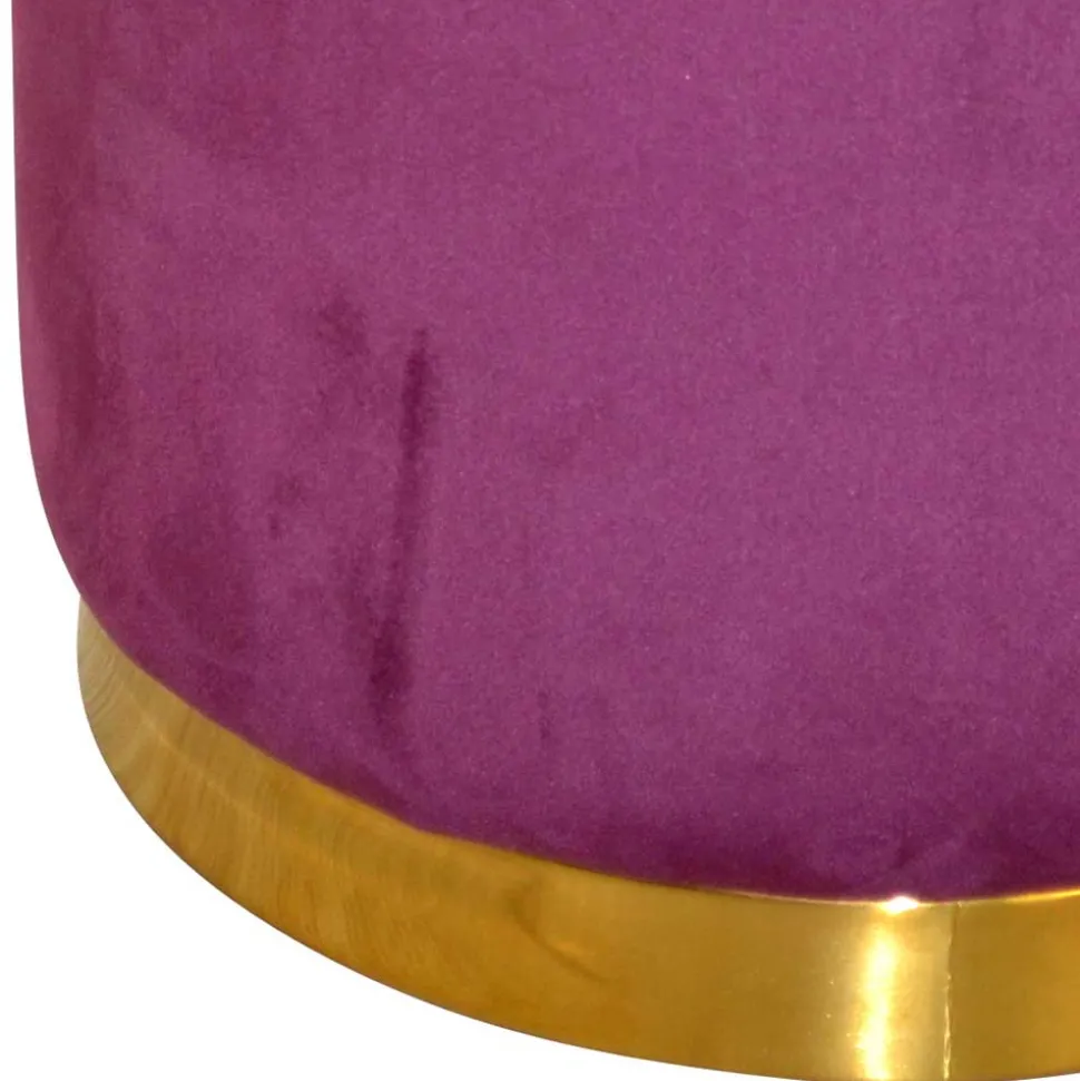 Samt Sitzpouf Yemla