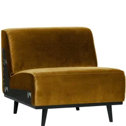 Samt Sofa Element Bela