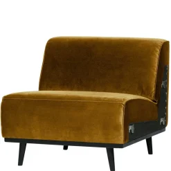 Samt Sofa Element Bela