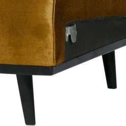 Samt Sofa Element Bela