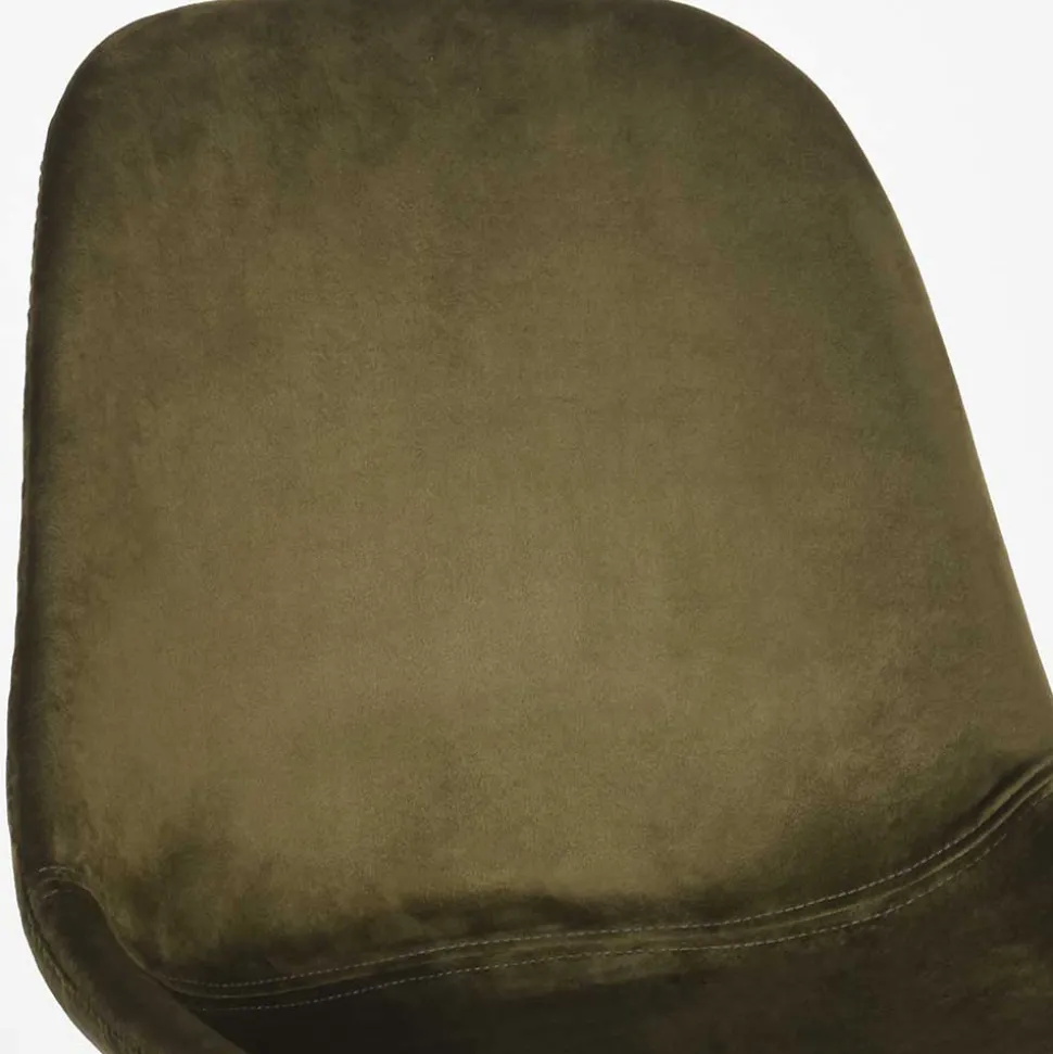 Samt Stuhl Oliv Set Montone