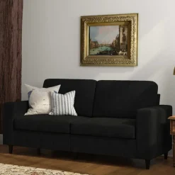 Samt Zweisitzer Sofa Remania