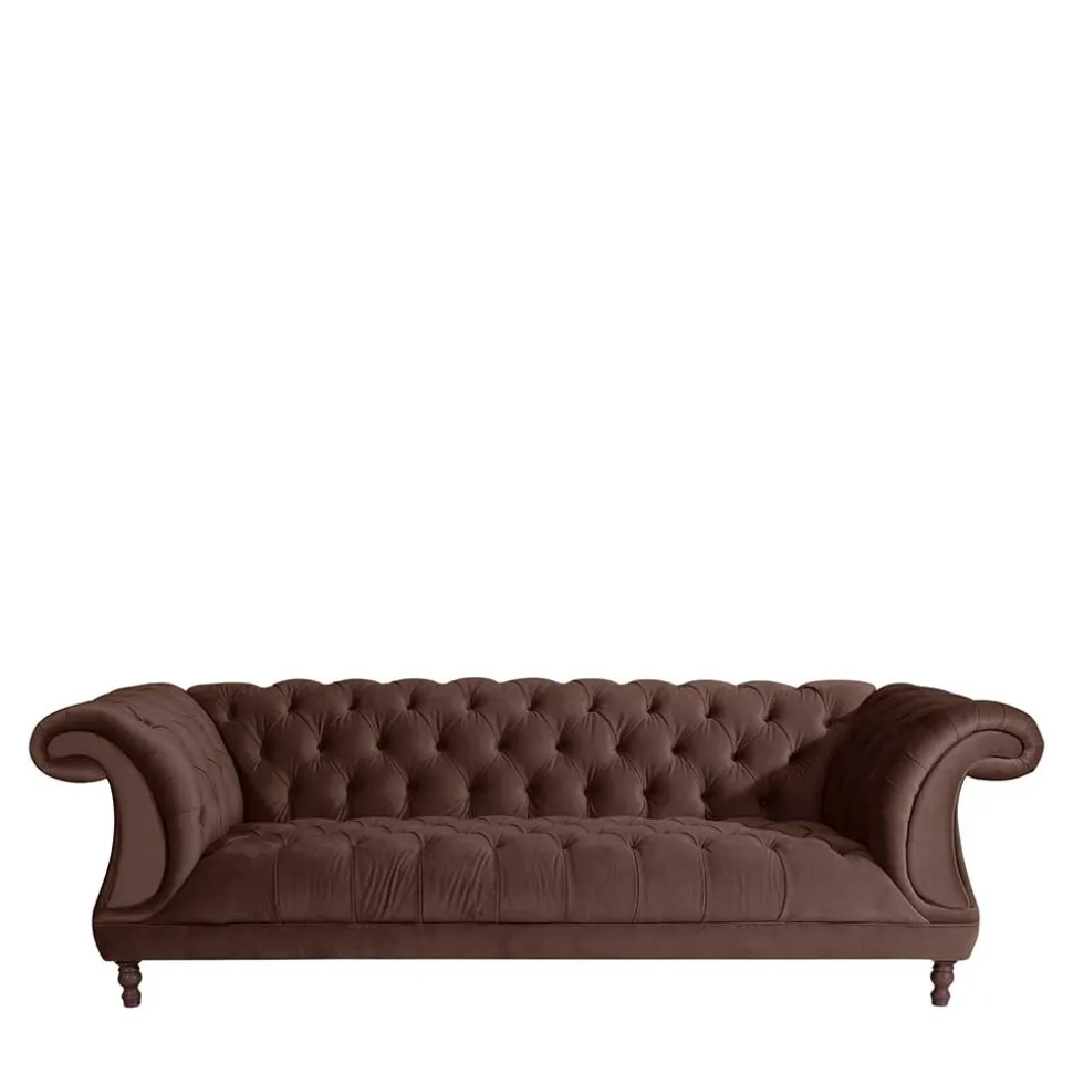 Samtvelour Couch Rennia